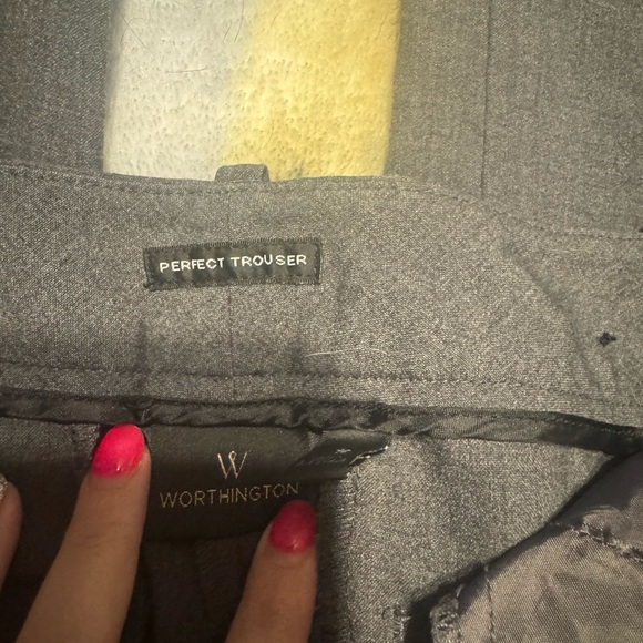 Worthington and Apt 9 Women's Gray and Black Trousers Bundle! You get both!! - Picture 4 of 5